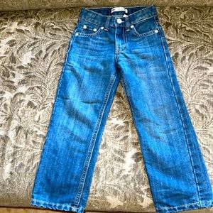 Boys Levi’s 505 jeans. Size 5 slim. Like brand new.